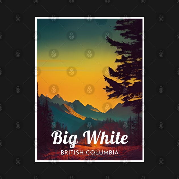 Big White British Columbia Canada ski by UbunTo