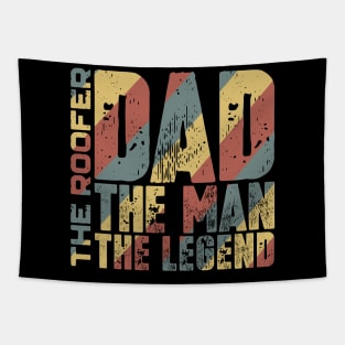 Dad The Man The Roofer The Legend Tapestry