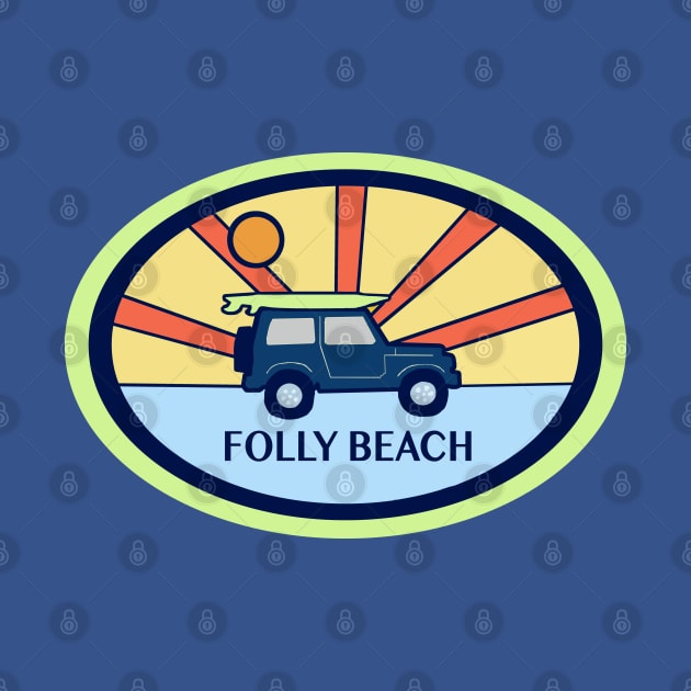 Folly Beach by Trent Tides