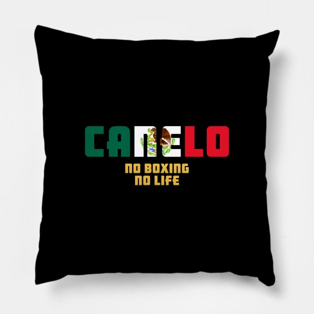 Canelo Alvarez Pillow by Plan B