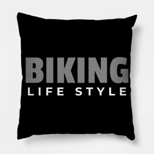 Biking Life Style, Cyclist Pillow