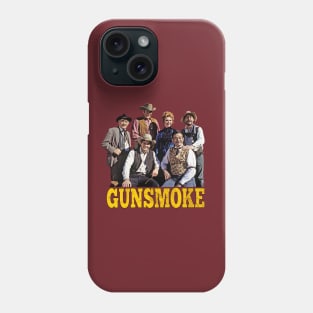 Gunsmoke - Group - 50s/60s Tv Western Phone Case