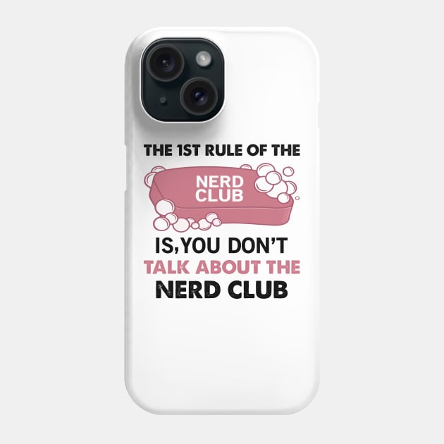 Nerd Funny Quote Phone Case by CRE4TIX