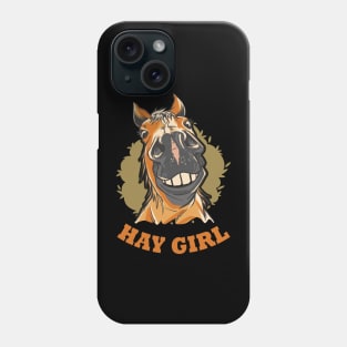 Horse Riding Horse Lover Horse Girl Hay Girl Phone Case