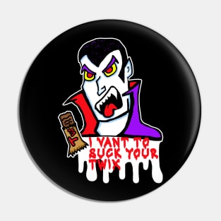 Chocolate Vamp Pin