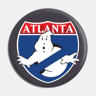 Atlanta Ghostbusters Logo Pin