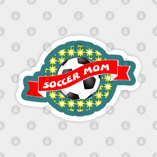 Soccer Mom Magnet by etees0609