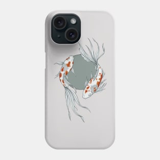 Circling Koi Phone Case