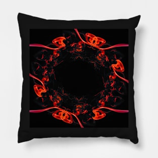 Smoke Trail Kaleidoscope 1 Pillow