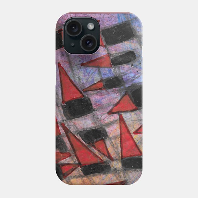 Shapes in space Phone Case by walter festuccia