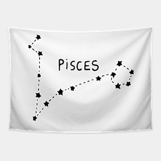 Zodiac Sign - Pisces Tapestry