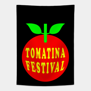 Tomatina Festival Tapestry