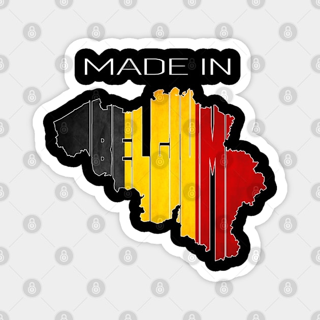 Made in Belgium. Perfect present for mom mother dad father friend him or her Magnet by SerenityByAlex