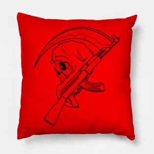 Skull reaper Pillow