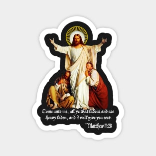 Jesus Christ Come to Me Light of the World Catholic Christian Magnet