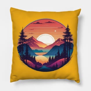 SUNSET TIME Pillow