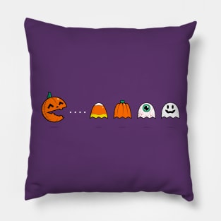 PAC-LLOWEEN Pillow