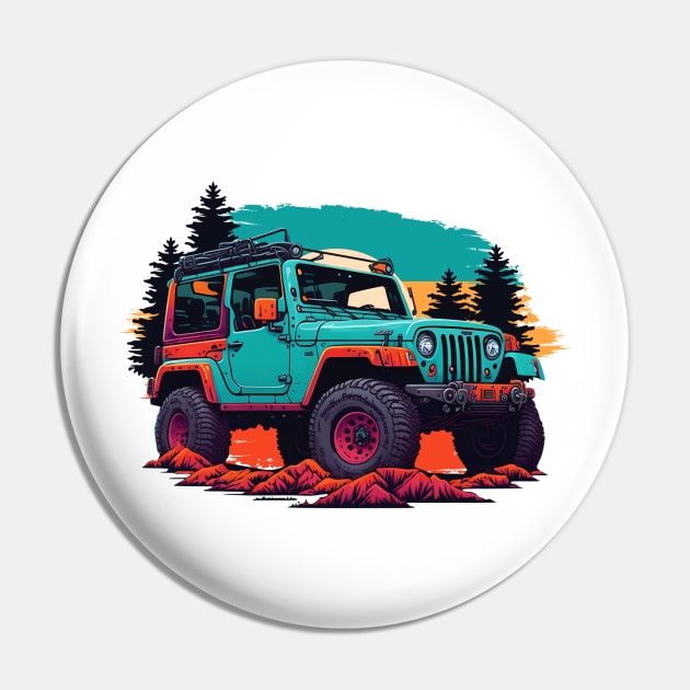 Jeep Wrangler Adventure Pin by Polos