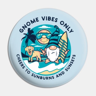 Cheers to Sunburns and Sunsets Pin