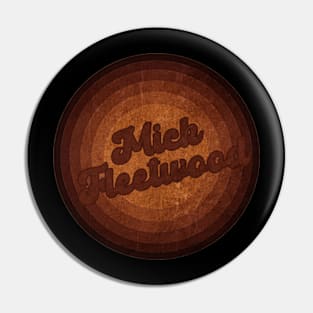 Mick Fleetwood - Vintage Style Pin