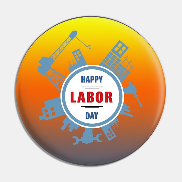 Labor day Pin by MIXOshop