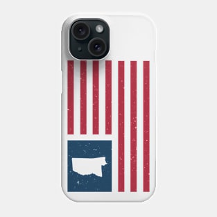 Vintage Mississippi USA Flag // Retro American Flag Stars and Stripes Phone Case