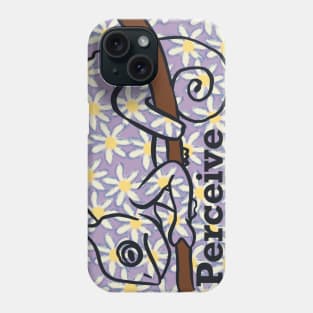 Don't Perceive Me - Chameleon (Purple) Phone Case