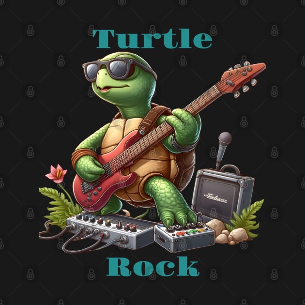 Groovy Turtles Electric Riff by coollooks