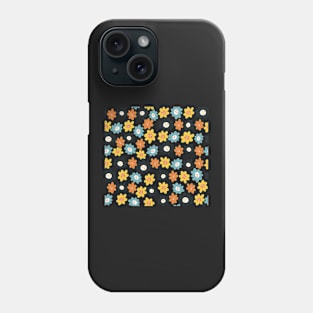 Flowerpower in retro colors Phone Case