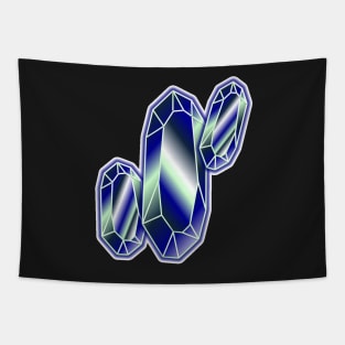 Aqua Sapphire Tapestry