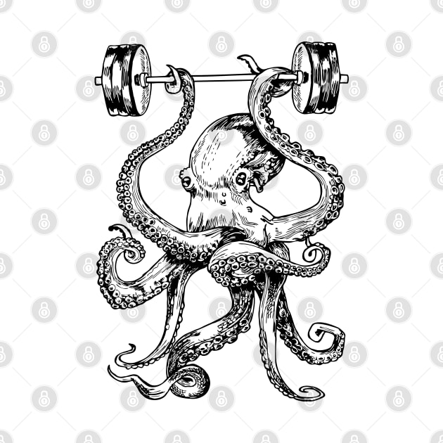 SEEMBO Octopus Weight Lifting Barbell Fitness Gym Workout by SEEMBO