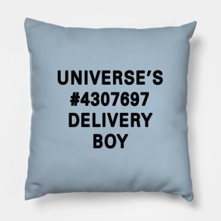 Universe's Number 4307697 Delivery Boy Pillow