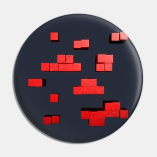 Redstone Ore - 3D Pin