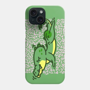 Cute Crocodile Yoga #10 Doodle Edition Phone Case