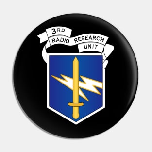 3rd Radio Research Unit Mobile Det  w VN SVC - Blue wo Txt Pin