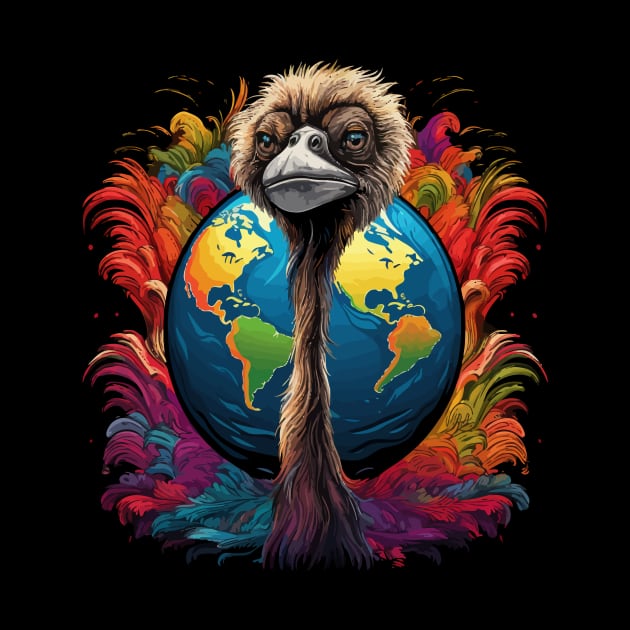 Ostrich Earth Day by JH Mart