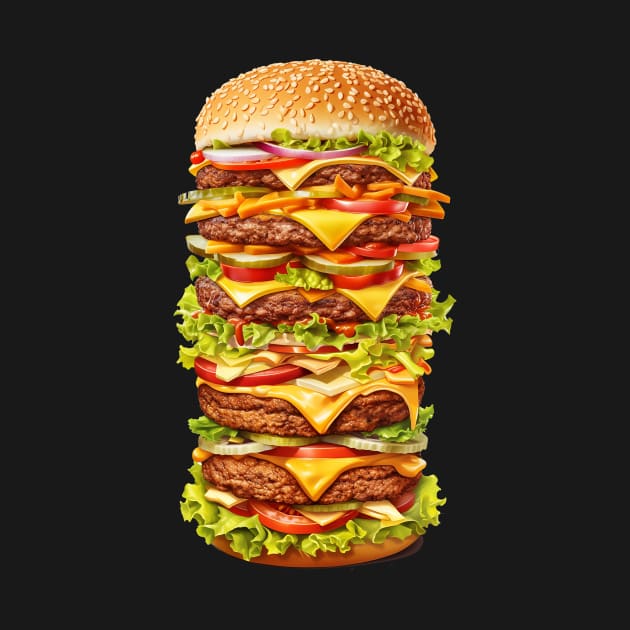 Mega Cheeseburger by DavidLoblaw