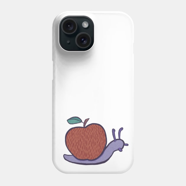 Apple Snail Phone Case by magicae