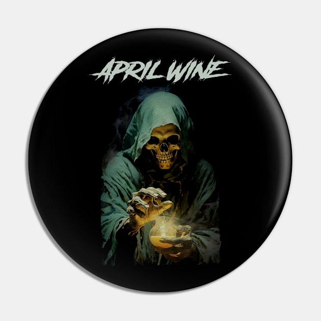 APRIL WINE MERCH VTG Pin by Bronze Archer