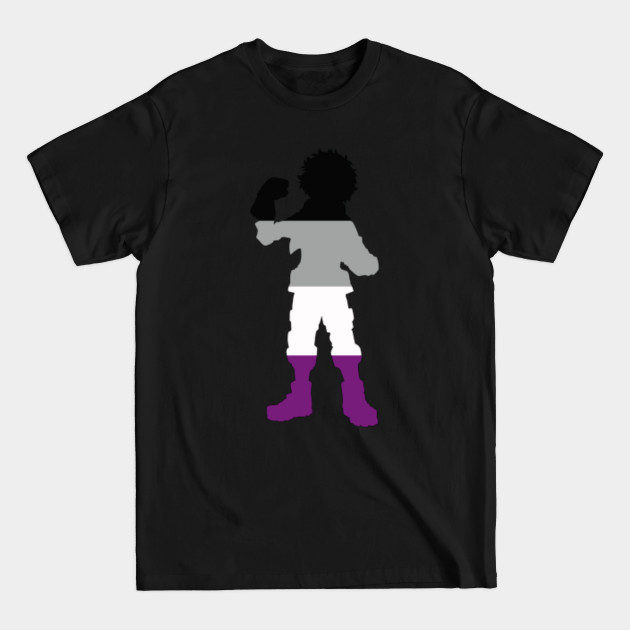 Discover Asexual Flag Izuku Midoriya - Midoriya - T-Shirt