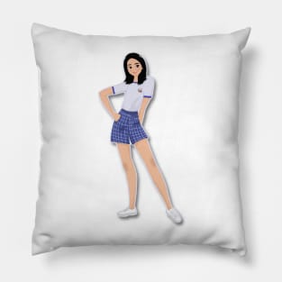 Beautiful woman design character Pillow