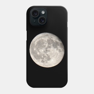 Full moon night sky the moon Phone Case