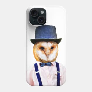 Dapper Owl Phone Case