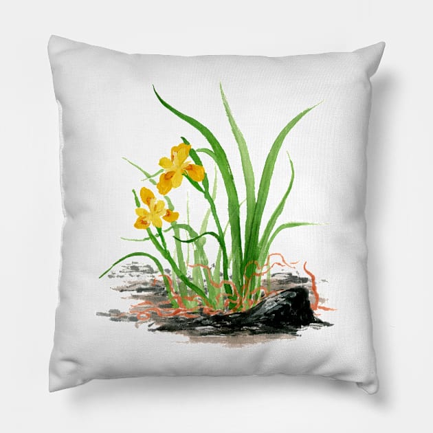 June 6th birthday flower Pillow by birthflower