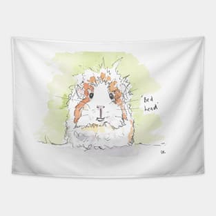 Bed head piggy Tapestry