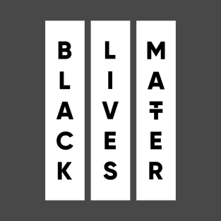 Black Lives Matter Simple Design T-Shirt