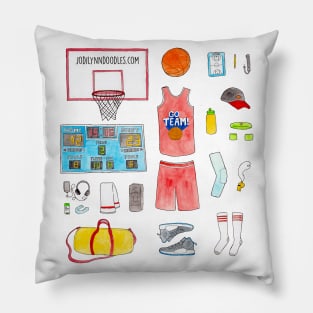 Basketball Gear Pillow