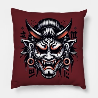 Kabuki Style Pillow