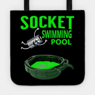 Socket Swimming Pool Tuner Mechanic Car Lover Enthusiast Funny Gift Idea Tote