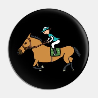 Horse Racing Pin